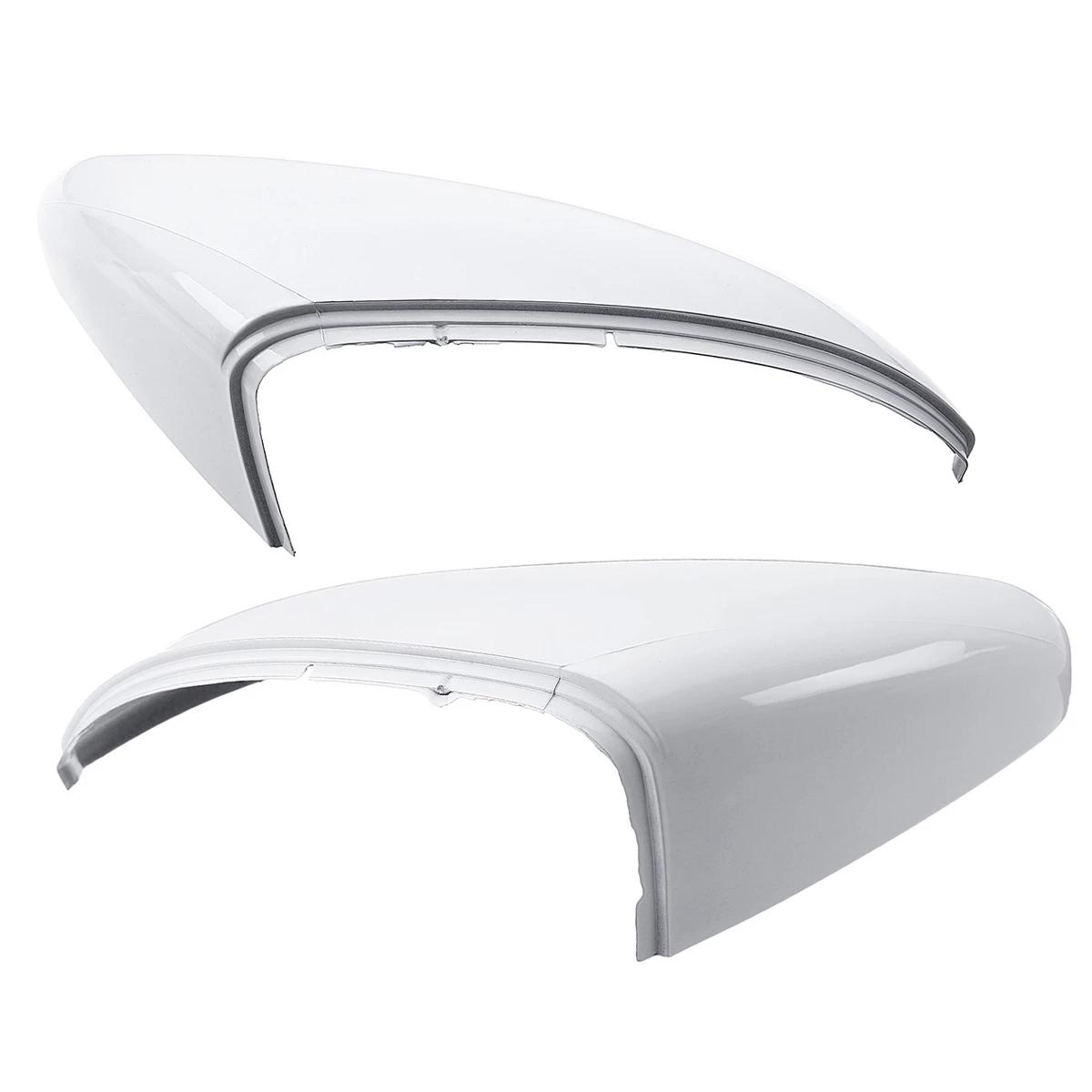 

M63K-2X For - Golf 7 MK7 - TSI 2014 2015 2016 17 2018 Front White Rearview Side Wing Mirror Cap Cover 5G0857538E білий