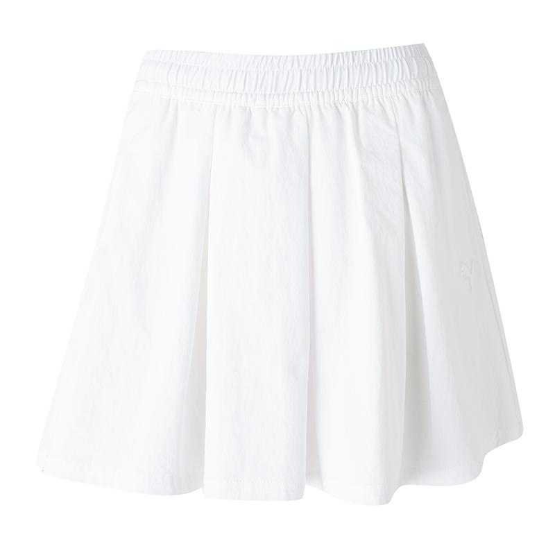 Puma X The Powerpuff Girls Moisture-Wicking Mid-Rise Fashion Pleated Casual Skirt Women skirts 63747302