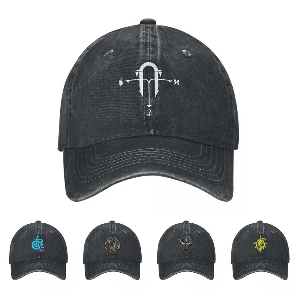 Destinys 2 Video Game Baseball Caps Retro Distressed Washed The Drifter Snapback Cap Unisex Women Outdoor Summer Hats Cap