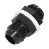 10AN To 10AN Straight Fuel Cell Bulkhead Fitting Male Thread 6061‑T6 Aluminum with 2 Washers