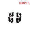 500-100pcs 18650 Lithium Battery Holder Hard Shell Anti Vibration Plastic Battery Bracket Cylindrical Batteries Support Stand