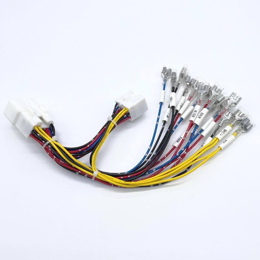 Subaru Dedicated Power Extraction Wiring [Bringing Harness] 2 Terminal Connection with Name Label, Easier