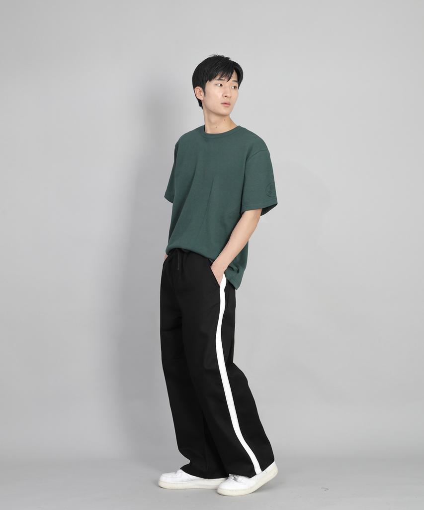 Seinteukeulu White P-Line Ex Wide Pants Plw-341 Black