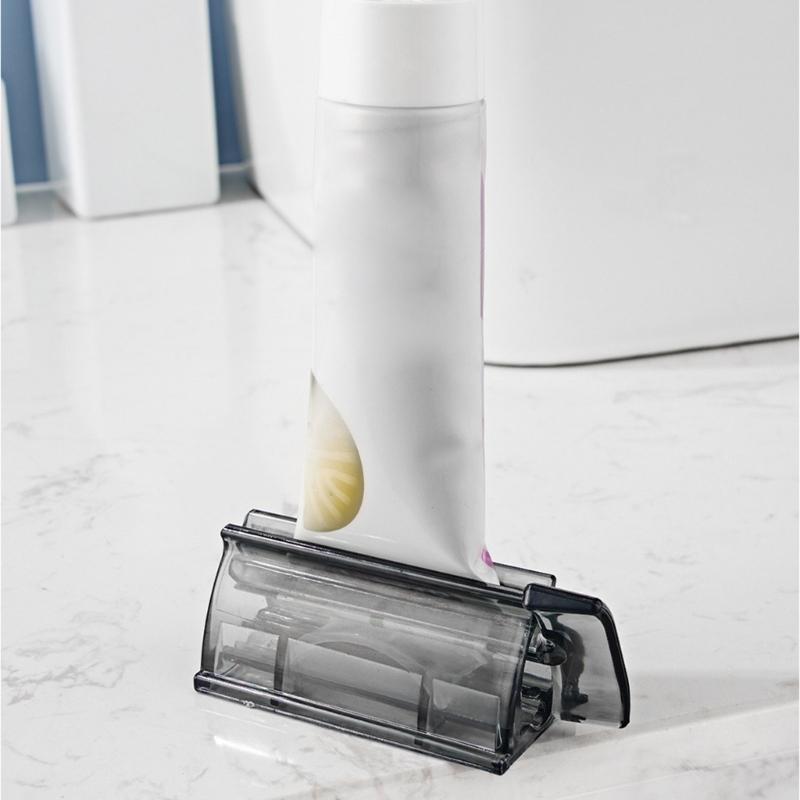 Toothpaste Dispenser Tube Squeezer Space Saving Presser For Cosmetics MultiPurpose Bathroom Accessory Easy Grip Design