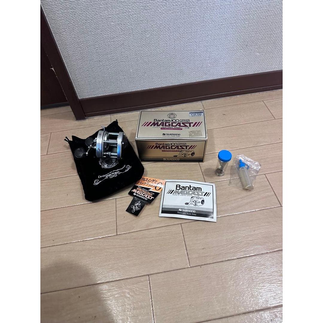 Used SHIMANO Bantam 100SG MAGCAST bait reel