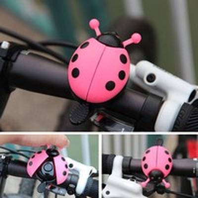 Fahrradklingel für Kinder, Marienkäferform, klarer Klang, nützlich für Kinder, Jungen und Mädchen
