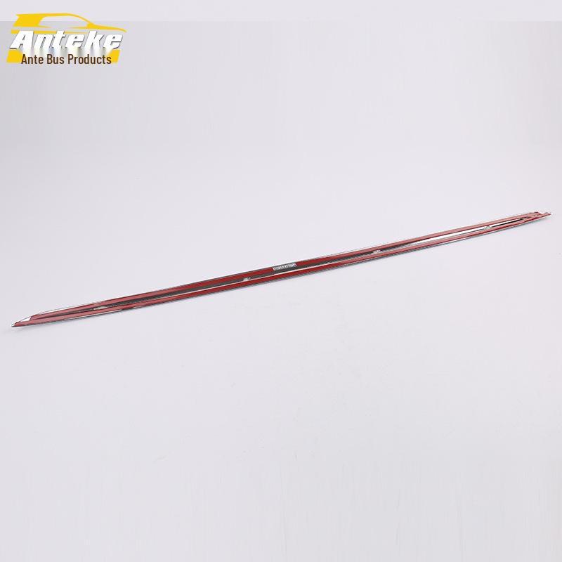 18 CC Tailgate Trim: Rear Trunk Bright Strip & Bumper Protector