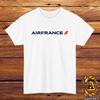 Air France Airlines Logo T-Shirt Black/Grey/White/Navy /Red/Light Blue S-5XL