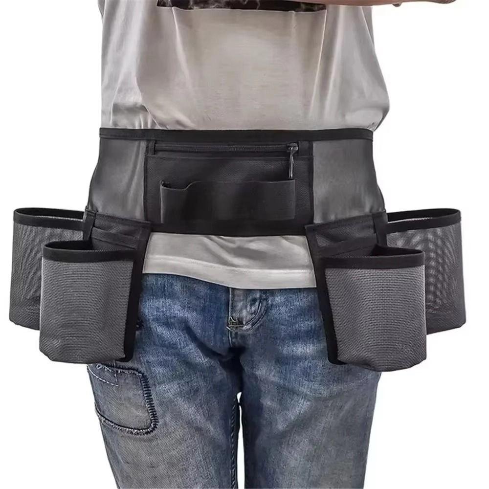Waterproof Housekeeping Waist Belt Adjustable Gardening Tool Waist Bag  Electrician Toolkit