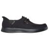 Skechers Bobs Skipper Canvas Simple Comfortable Low-Top Casual Shoes Women sneaker Black 114814-BBK