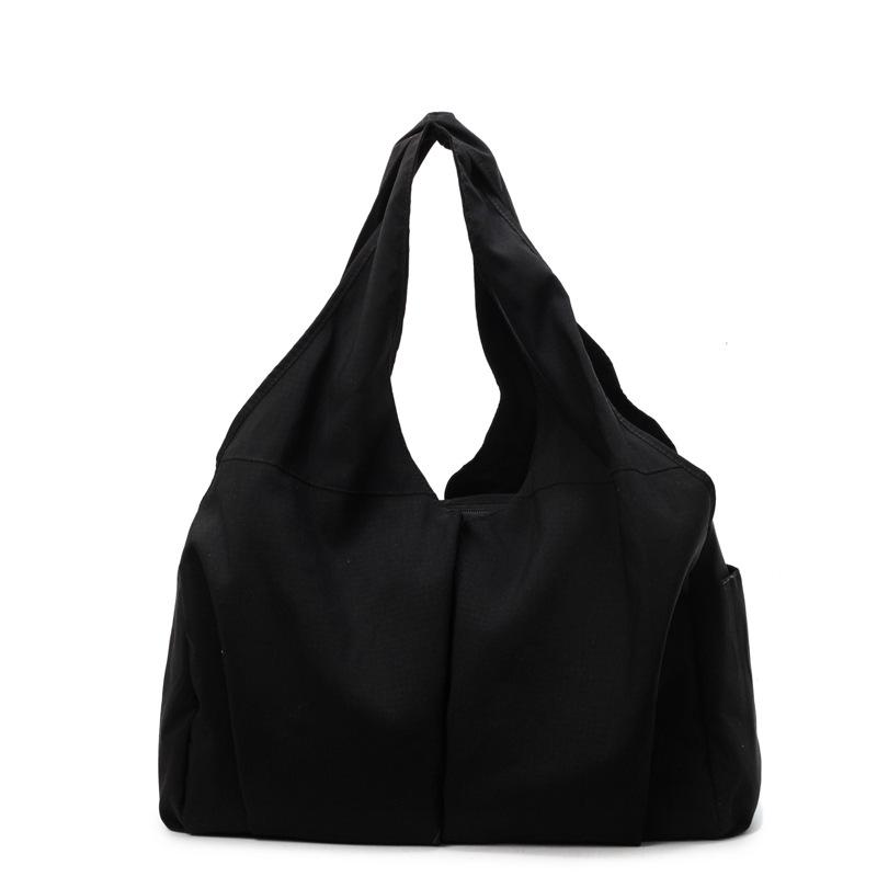 Nylon Large Capacity Multi-Pocket Gym & Travel Bag - Japanese Style Casual Shoulder Bag for Moms