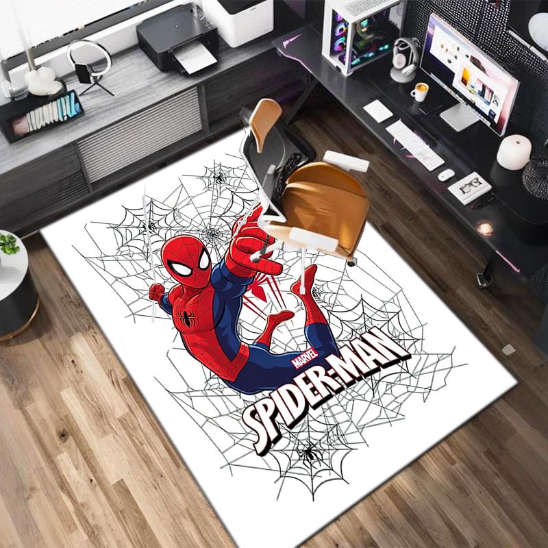 1PC Spider-Man Rug - home decoration Carpet For Living Room Bedroom Flooring Computer Chair Area Rug