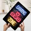 Wasd Gaming Zone Quote Printed Poster Customized Wall Art Retro Vintage Metal Tin Signs for Room Decoration Home Decor Items