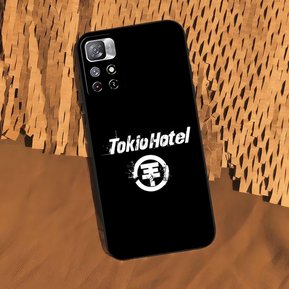 T-tokio Hotel Phone Case for Xiaomi 15 14 13 12 Mi 11 Ultra Pro Lite Black Soft Silicone Cover