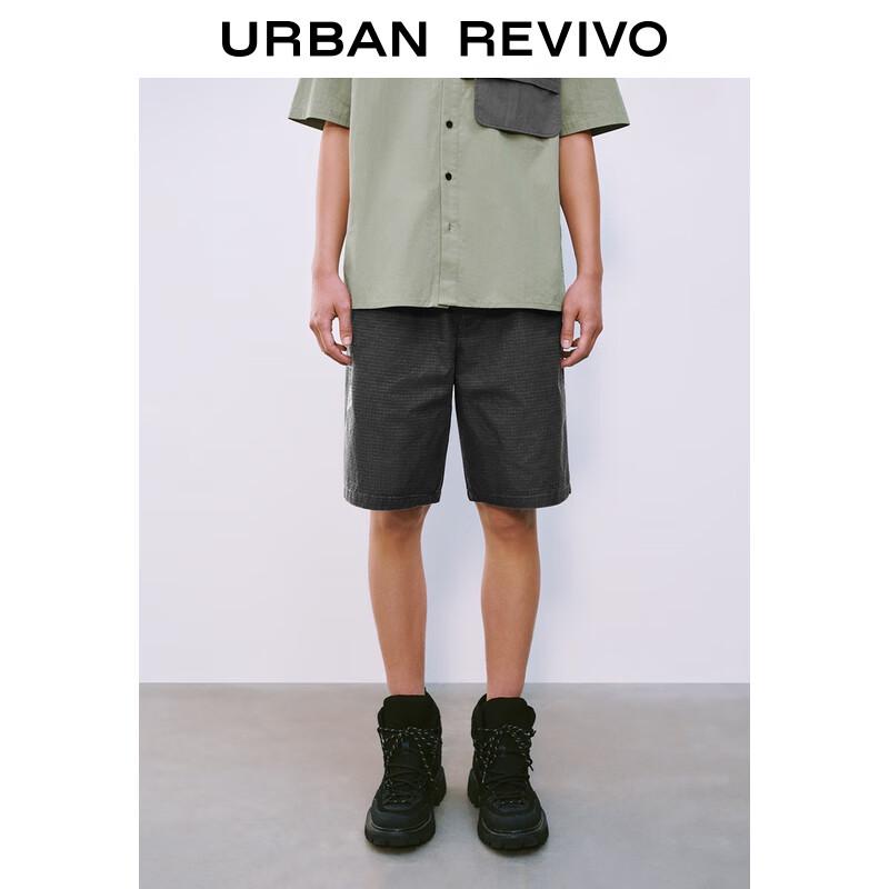 Men s Textured Drawstring Shorts 30