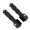 2Pcs Aluminum Pedals for Motorcycle Electric Car 8MM   90 Degree Folding Support Rod