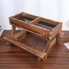 Chicken Picnic Table Handmade No Waste Chicken Feeder And Waterer Wooden Coop Feeder Accessories for Chicken Wildbird Duck Squirrel