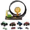Hot Wheels Monster Trucks Big Loop Challenge Playset (8 Vehicles) HGV15