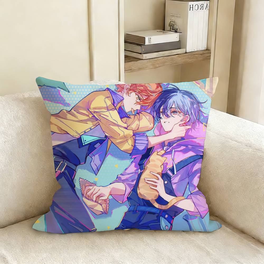 A-Akitoya Akito T-Toya Pillow Case Living Room Sofa Cushion Cover Suitable For Home Bedroom Room Decoration