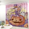 Halloween Vorhangstoff Schlafzimmer Wohnzimmer Balkon Verdunkelungsvorhang Büro Hotel Isolationsvorhang