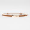 2024 Summer Korean Style Women's Adjustable Thin Leather Dress Belt