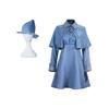 (XL (165 à 170 cm)) Harry Potter Fleur Isabelle Delacour Costumes de Cosplay Ensemble Uniforme Scolaire de Beauxbâtons pour Femmes