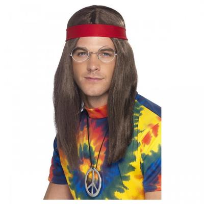 Smiffys Hippie-Kostüm-Requisitenset für Herren