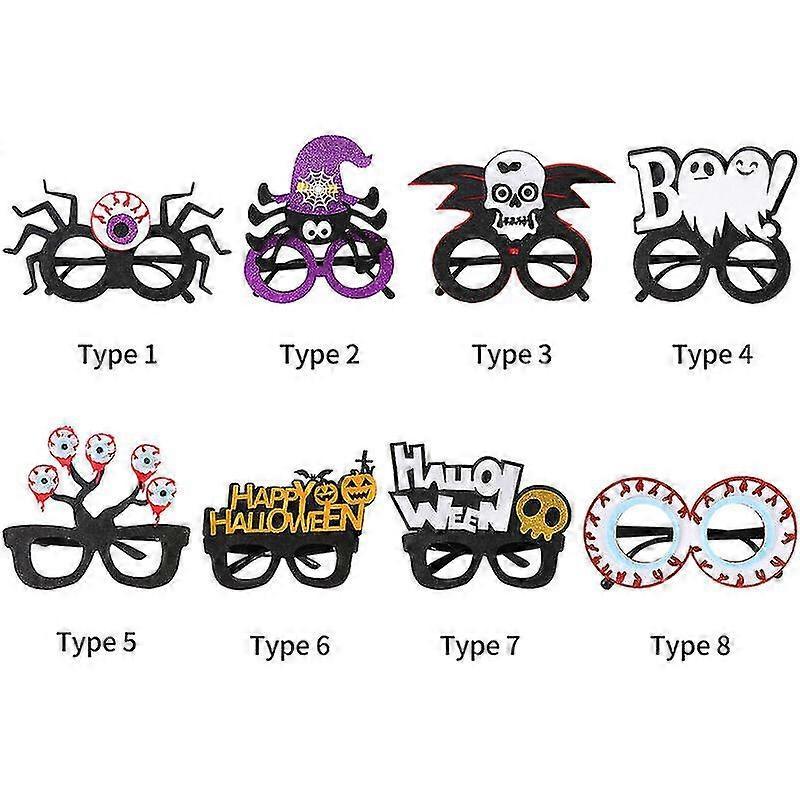 Halloween Glasses Frame Cosplay Costume Eyeglasses For Halloween Party Supplies And Party Favors Cosplay Party Props For Girls Women Men Decorationtyp