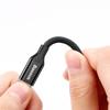 Baseus 1,8M Geflochtenes Lightning USB Kabel - Schwarz