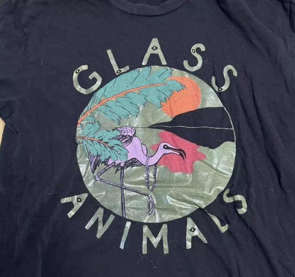 Glass Animals Gift For Friends Black T-Shirt Cotton All Size Unisex T-Shirt XXXXL