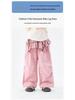2026 Spring Girls' Wide-Leg Cargo Pants - New Arrival by Dudu Home