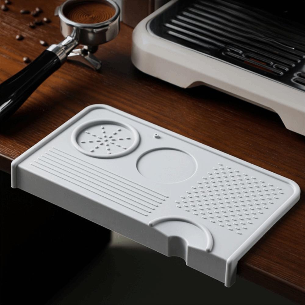 Silicone Espresso Tamping Mat Non-Slip Coffee Press Pad Multi-functional Coffee Tamper Mat  Cafe