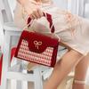 Ladies Bag Summer Red Wedding Bag Capacity Hand Messenger Bag Bride Women'S Bag Small Bag