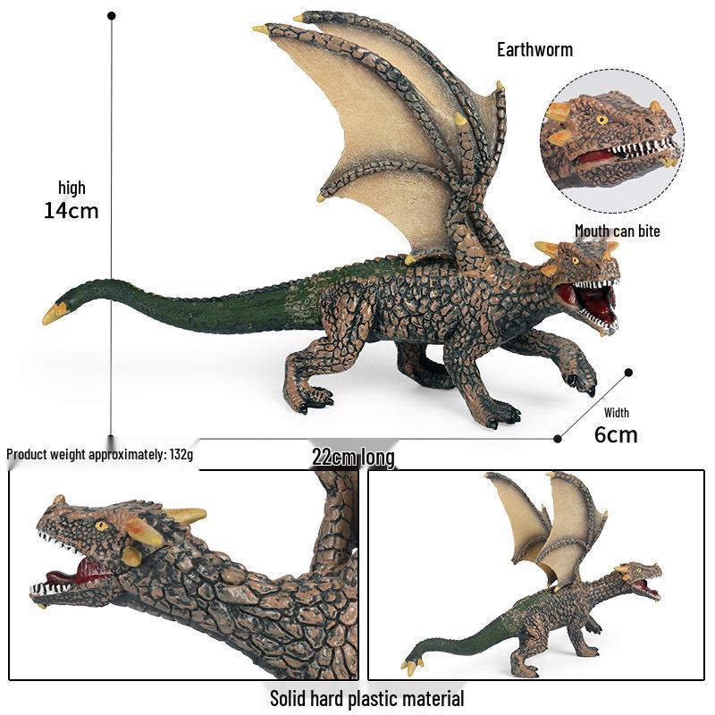Dinosaur Model Set: T. Rex, Spinosaurus, Mosasaurus, Stegosaurus, Triceratops Cognitive Toys