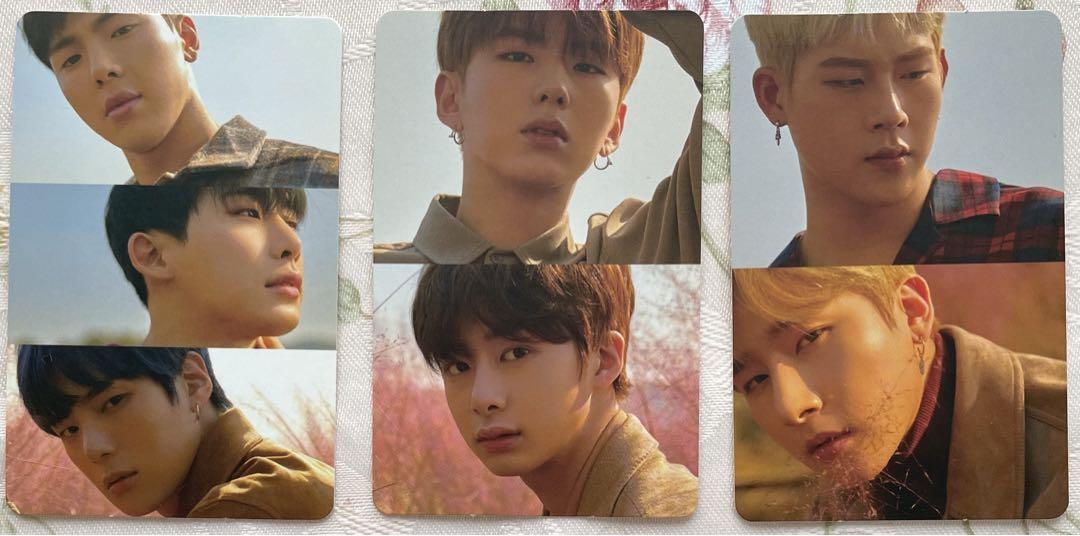 

[Б/У] Коллекционные карточки MONSTA X, все по 3 штуки в наборе