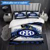 3 PEZZI F.C. Set Biancheria da Letto Morbido Stampato Internazionale Milano, Include 1 Federa per Piumone e 2 Federe per Cuscino, Perfetto per Camera da Letto, Dormitorio, Regalo per Fan