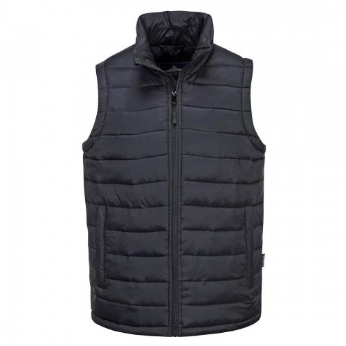 Portwest Mens Aspen Baffled Gilet XXL noir