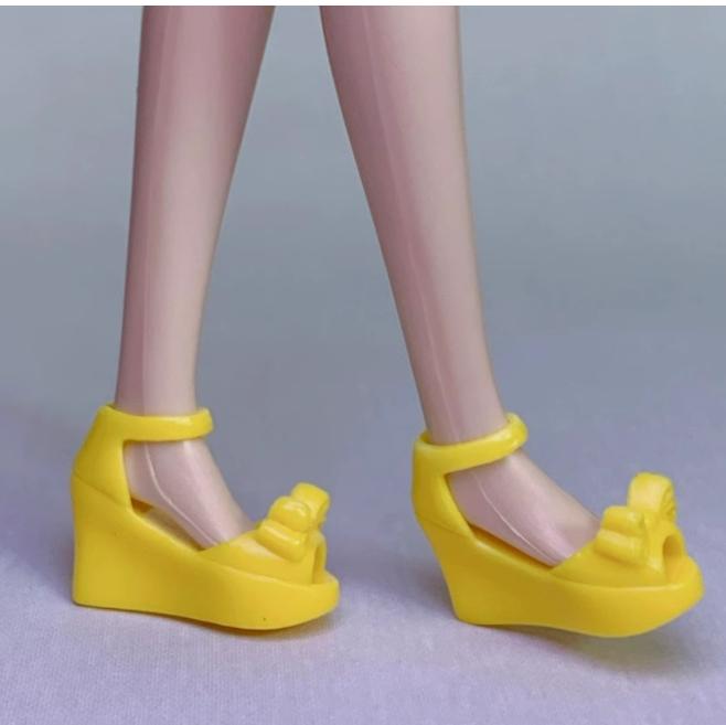 1/6 Puppenschuhe Plateau Schleifenschuhe 30cm Puppendekorationen Mädchensammlung Spielzeug DIY Spielpuppen Zubehör Schuhe