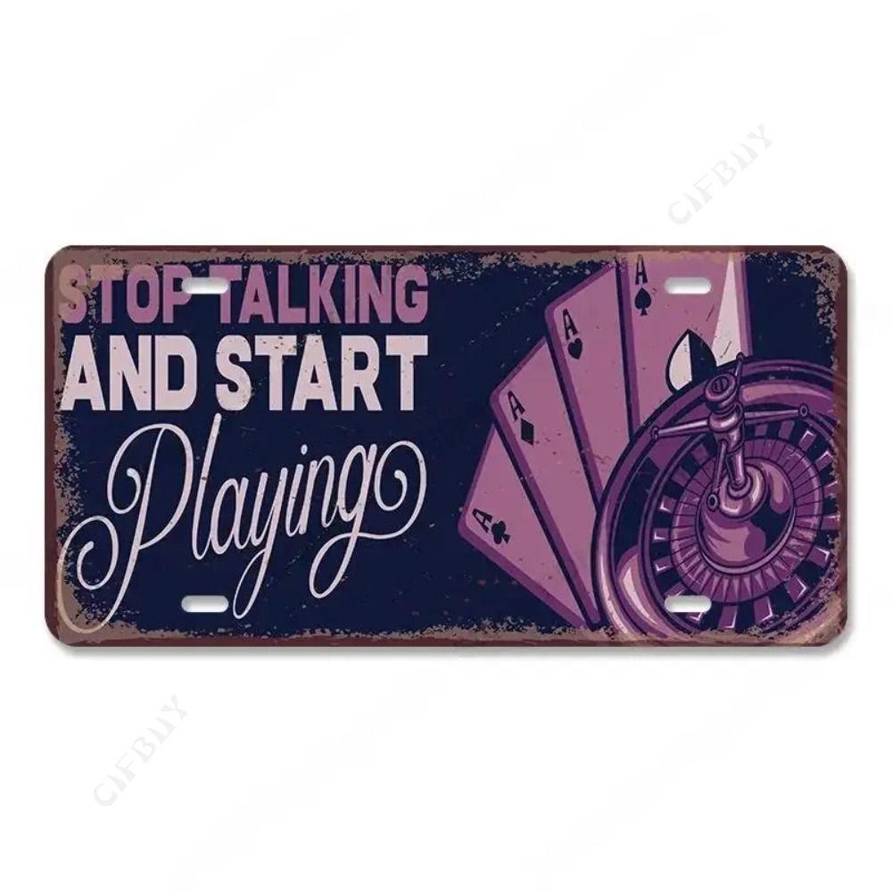 Vintage Car Retro Metal Tin Signs