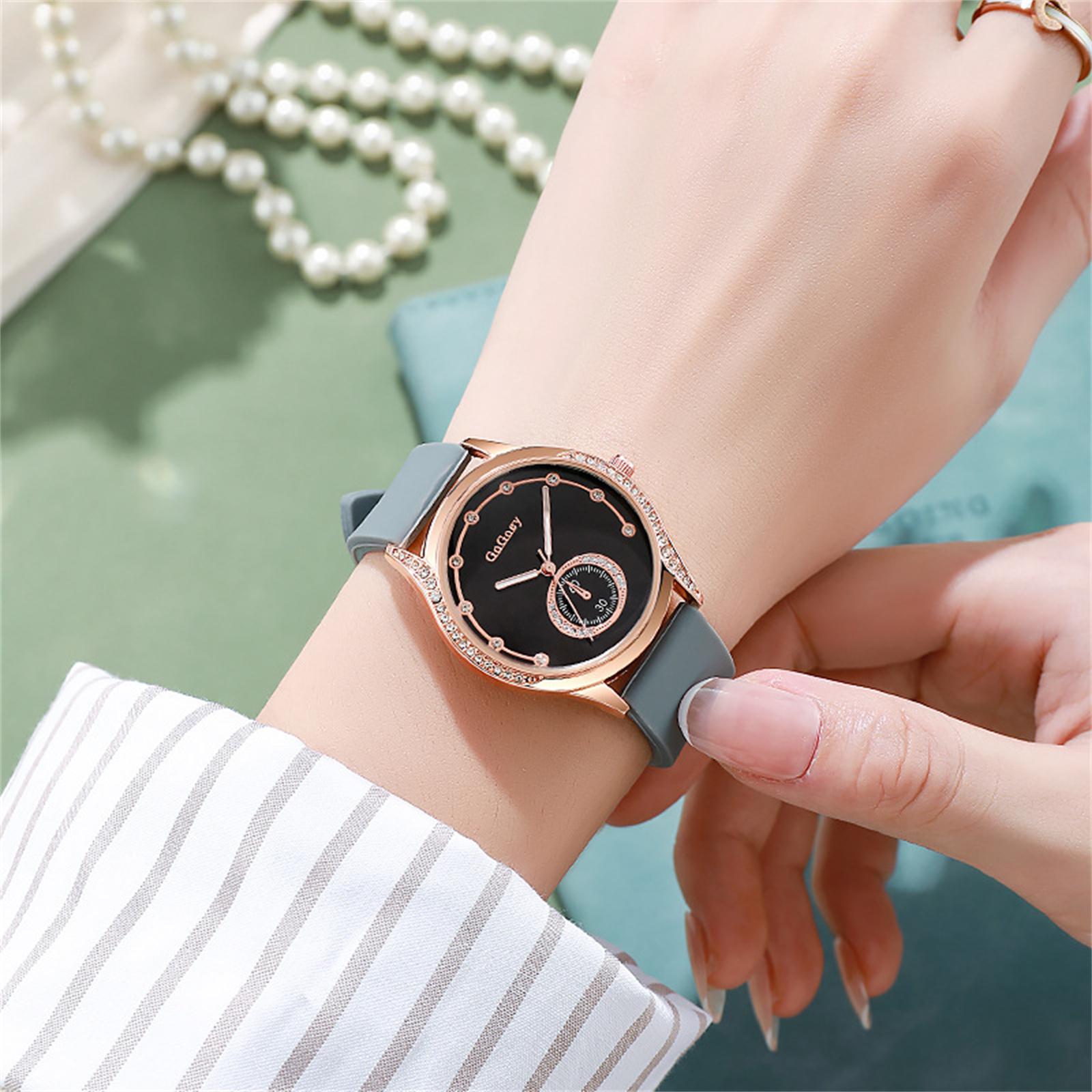 

Женские модные кожаные часы One Size