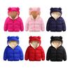 Toddler Winter Coats Hooded Infants Fleece Jacket Thickened Jacket for Baby Girls