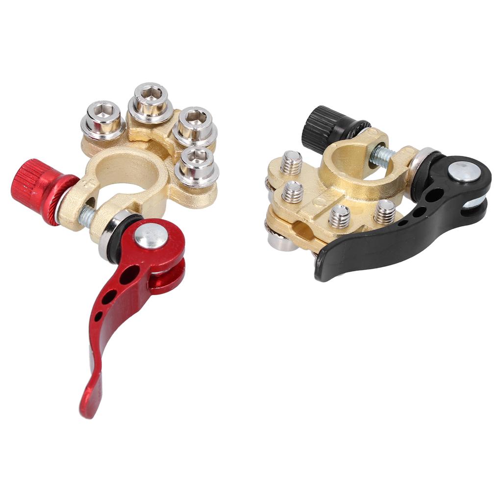 Battery Terminal 4 Way Positive Negative Car Connector Clamp for Truck Vehicle X0374