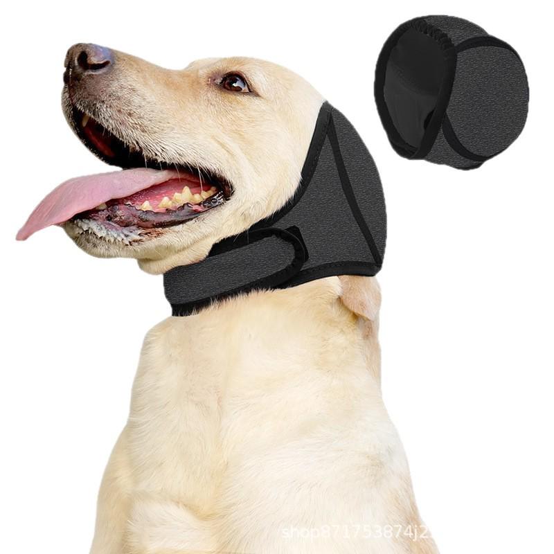 Dog Noise Reduction Soundproof Earmuffs: Summer Swimming Waterproof Headgear, Emotion Soothing Anti-Startle Protection