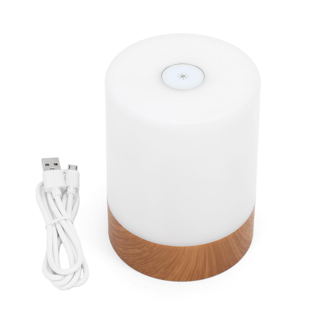 RGB Night Light, LED Touch Control Lamp, Rechargeable 5000mAh Battery, Warm White+RGB+Dynamic+SOS Modes, Portable