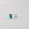 Apatite Gemstone 925 Sterling Silver Handcrafted Jewelry Ring Gift For Women RR-72-14