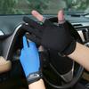 Summer Male's Fishing Gloves Anti-UV Cycle Cycling Female Two Finger Cut Male Touch Screen Angling Anti-Slip Breathable Fitness Glo Practical Use