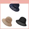 Cappello da Pescatore Estivo in Cotone con Ampia Visiera e Rete Traspirante per Protezione Solare all'Aperto