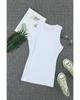Azura Exchange White Ribbed Tank Top