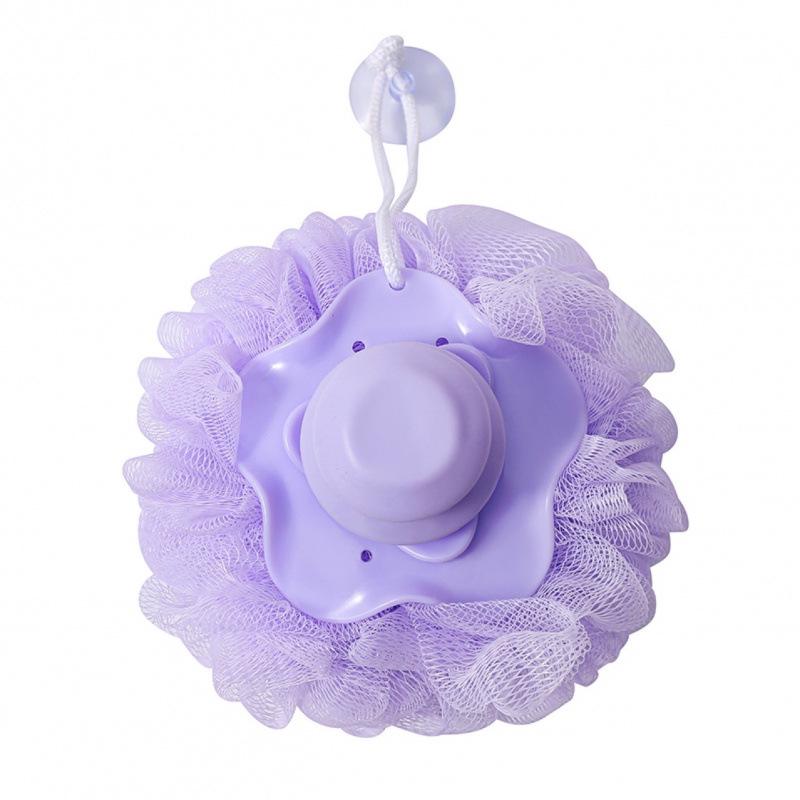 Soft Liquid-Adding Bath Scrubber Bubble Ball
