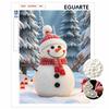 Christmas Snowman Pearl Painting Art Painting Kit Handmade Diy Home Decoration Painting